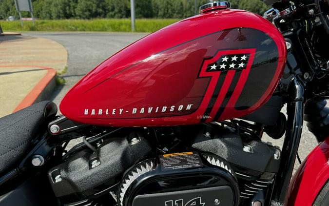 2022 Harley-Davidson Street Bob 114 Redline Red