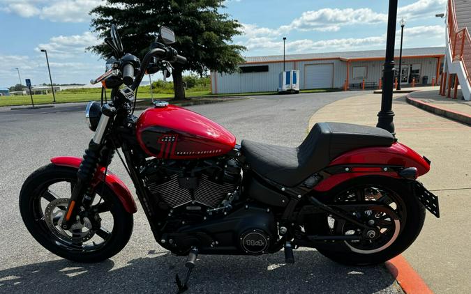 2022 Harley-Davidson Street Bob 114 Redline Red