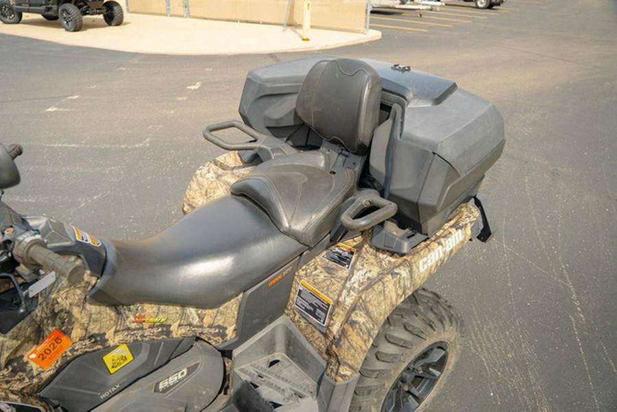 2018 Can-Am Outlander MAX XT 850 Mossy Oak Break-up Country 650