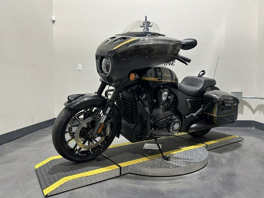 2026 Indian Chieftain PowerPlus Dark Horse 112 Black Crystal w/Black Metallic & Champ