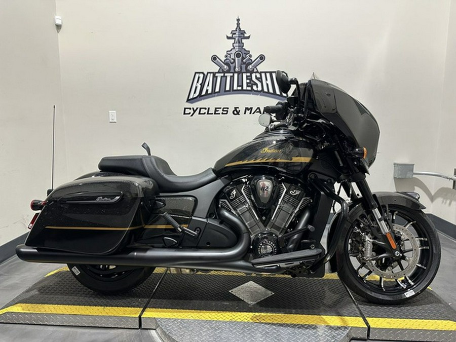 2026 Indian Chieftain PowerPlus Dark Horse 112 Black Crystal w/Black Metallic & Champ