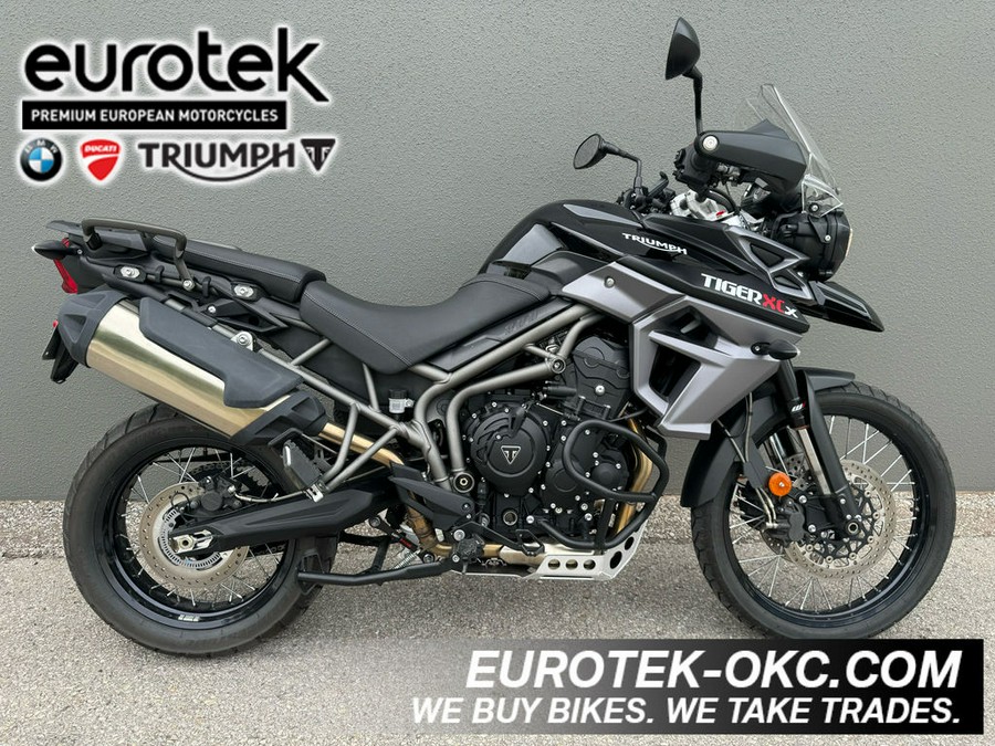 2017 Triumph Tiger 800 XCX Jet Black