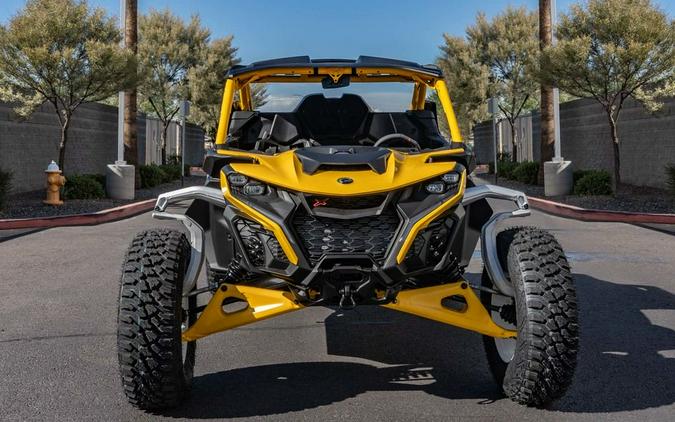 2024 Can-Am® Maverick R X RS with Smart-Shox Carbon Black & Neo Yellow