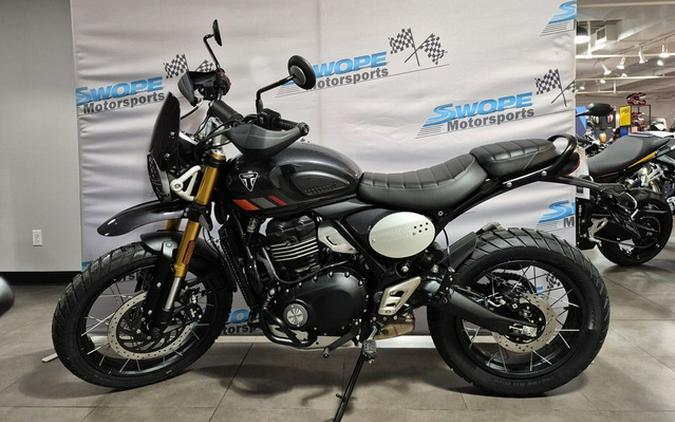 2026 Triumph Scrambler 400 XC Storm Grey XC