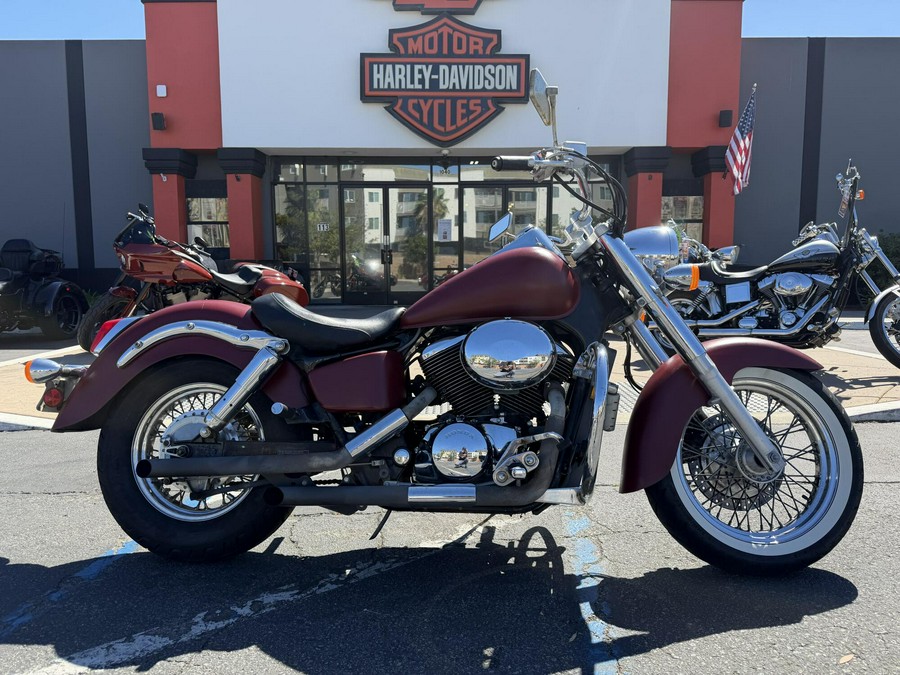 2003 Shadow Ace 750 Red