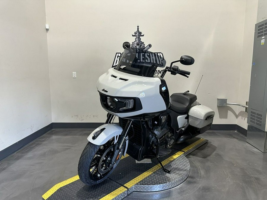 2026 Indian Challenger Dark Horse 112 Chalk with Black Metallic