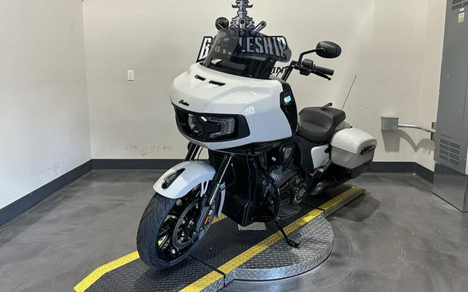 2026 Indian Challenger Dark Horse 112 Chalk with Black Metallic