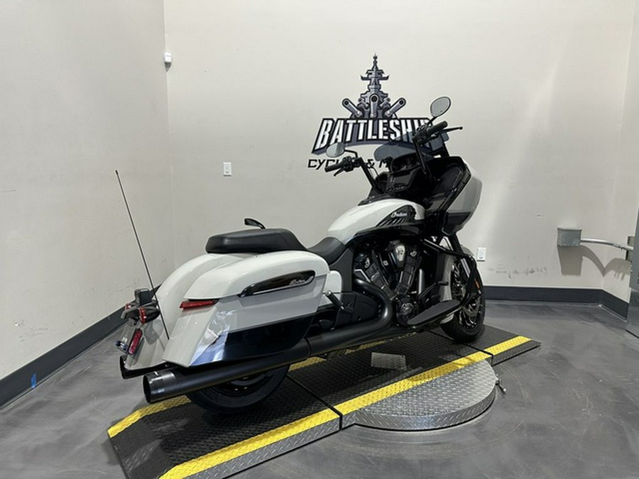2026 Indian Challenger Dark Horse 112 Chalk with Black Metallic
