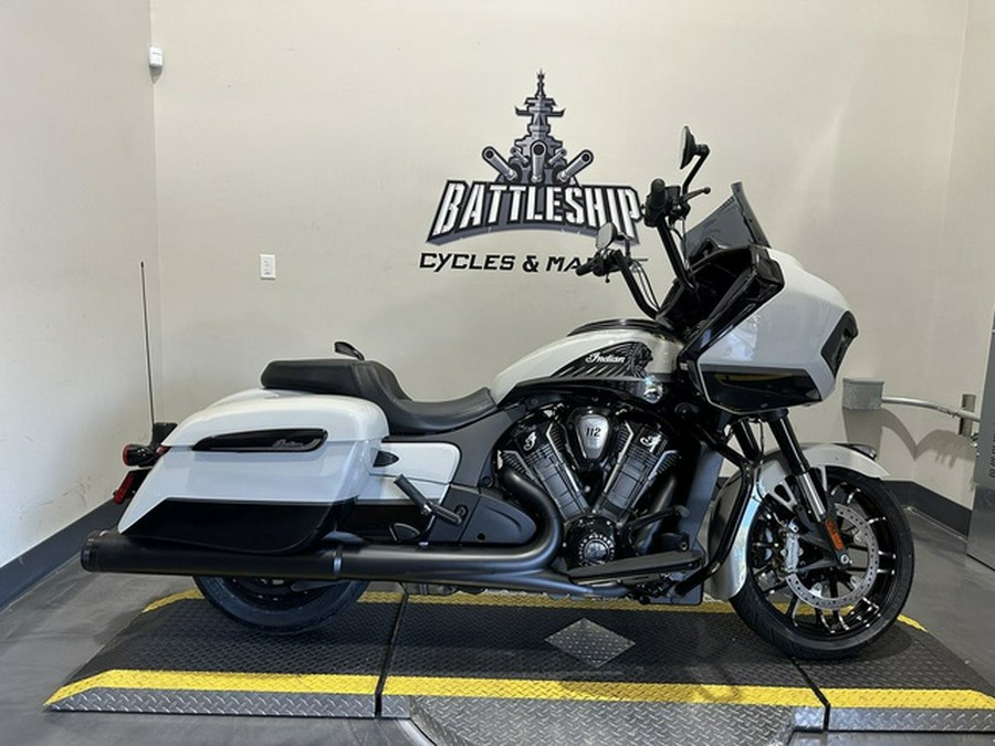 2026 Indian Challenger Dark Horse 112 Chalk with Black Metallic