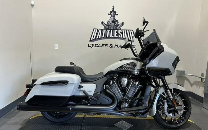 2026 Indian Challenger Dark Horse 112 Chalk with Black Metallic