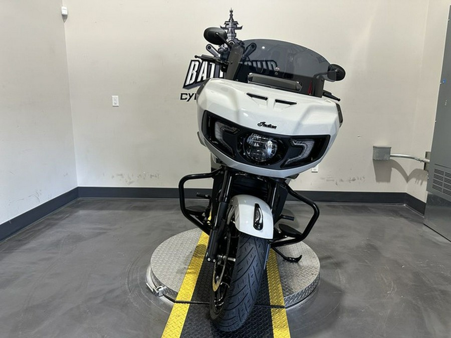 2026 Indian Challenger Dark Horse 112 Chalk with Black Metallic