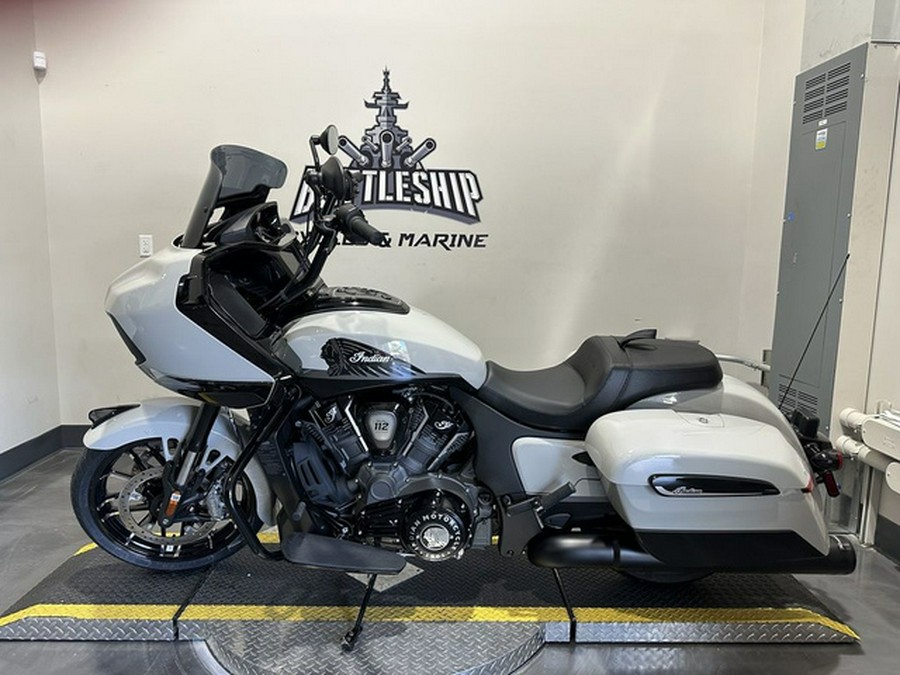 2026 Indian Challenger Dark Horse 112 Chalk with Black Metallic