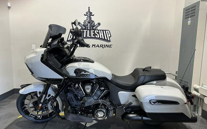 2026 Indian Challenger Dark Horse 112 Chalk with Black Metallic