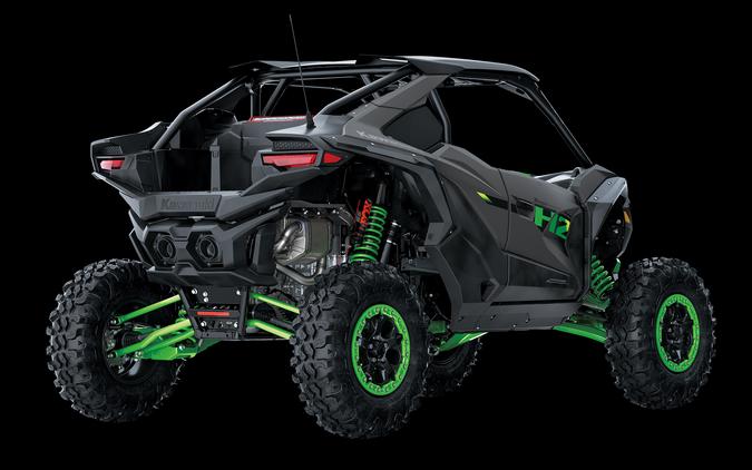 2027 Kawasaki TERYX H2 LIMITED eS Metallic Matte Graphenesteel Gray/Lime Green