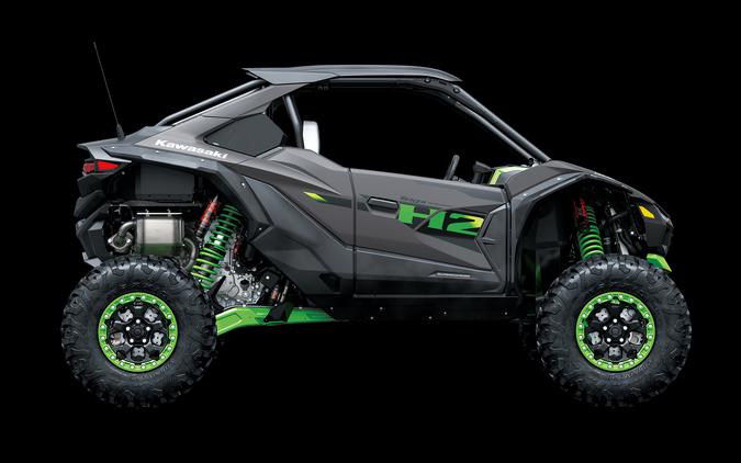 2027 Kawasaki TERYX H2 LIMITED eS Metallic Matte Graphenesteel Gray/Lime Green