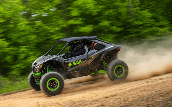 2027 Kawasaki TERYX H2 LIMITED eS Metallic Matte Graphenesteel Gray/Lime Green