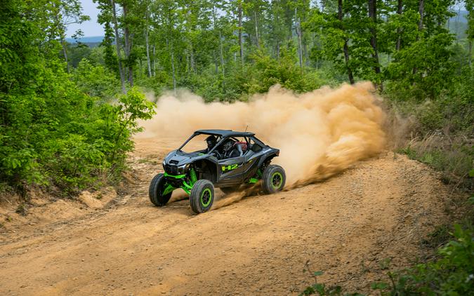 2027 Kawasaki TERYX H2 LIMITED eS Metallic Matte Graphenesteel Gray/Lime Green