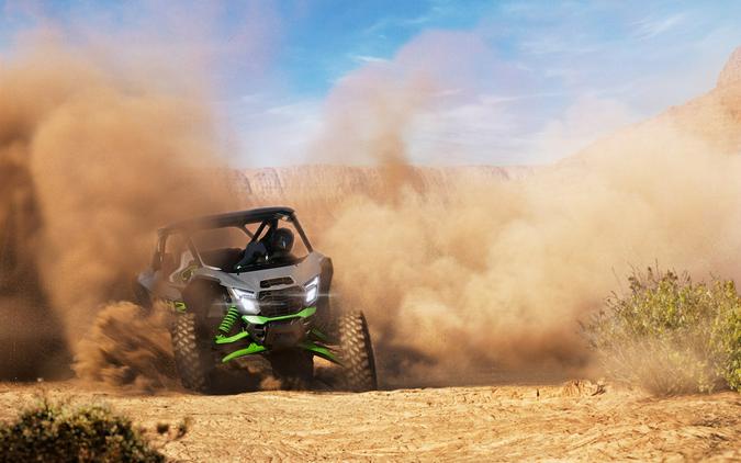 2027 Kawasaki TERYX H2 LIMITED eS Metallic Matte Graphenesteel Gray/Lime Green