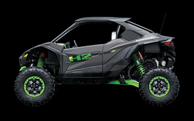 2027 Kawasaki TERYX H2 LIMITED eS Metallic Matte Graphenesteel Gray/Lime Green
