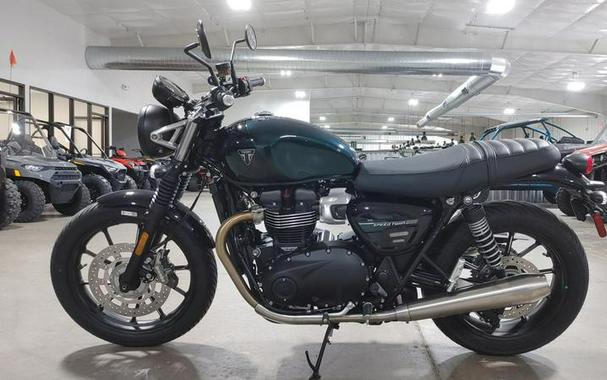 2024 Triumph Speed Twin 900 Competition Green/Phantom Black