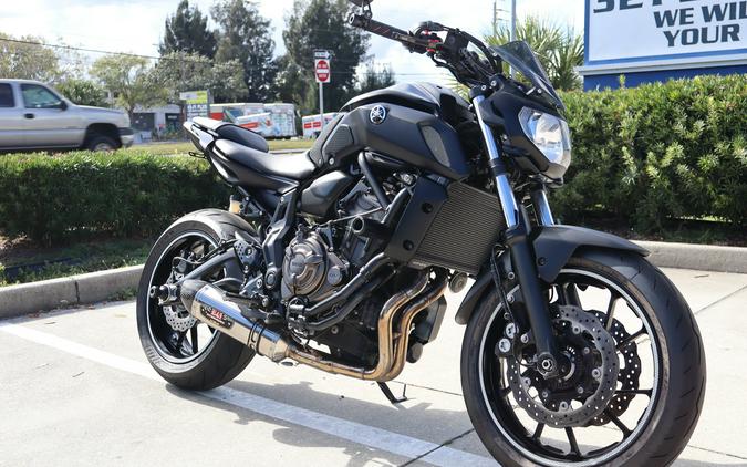 2019 Yamaha Motor Corp., USA MT-07