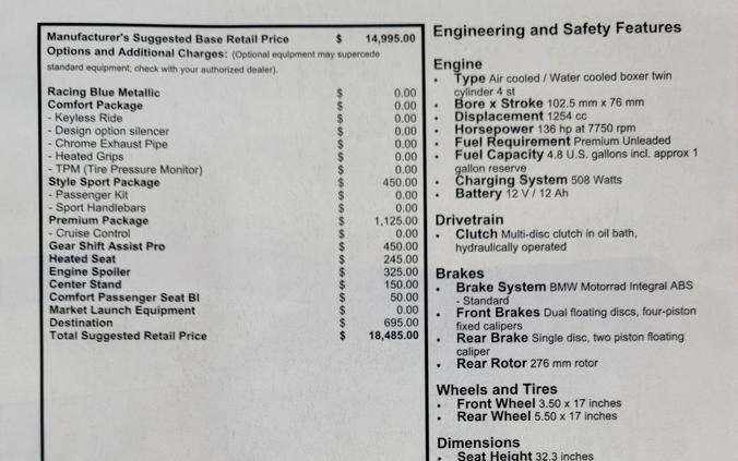 2023 BMW R 1250 R