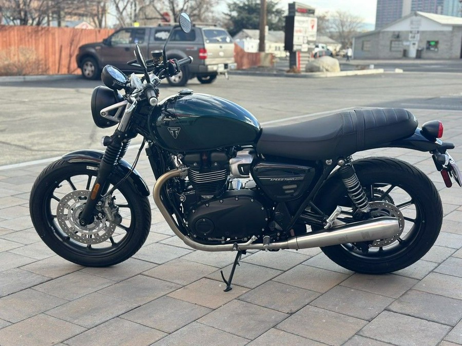 2024 Triumph Speed Twin 900 Competition Green/Phantom Black