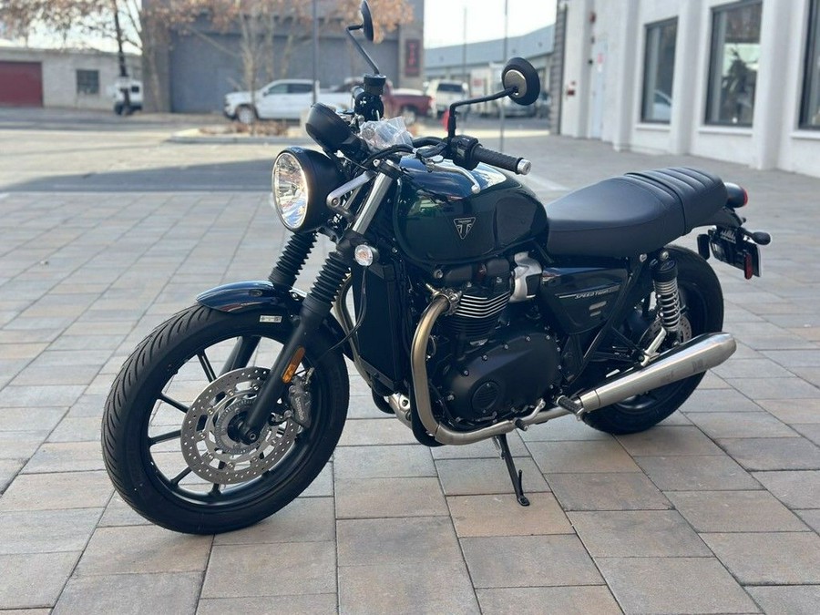 2024 Triumph Speed Twin 900 Competition Green/Phantom Black