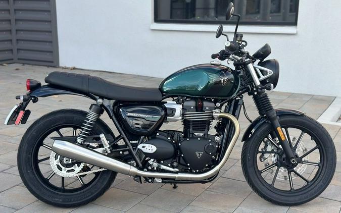 2024 Triumph Speed Twin 900 Competition Green/Phantom Black