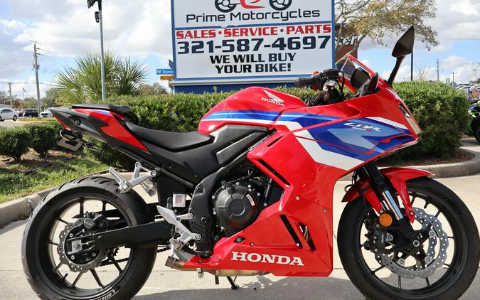 2025 Honda CBR500R