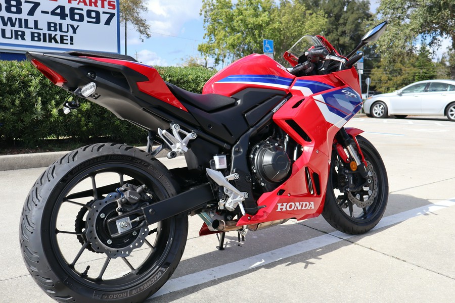2025 Honda CBR500R