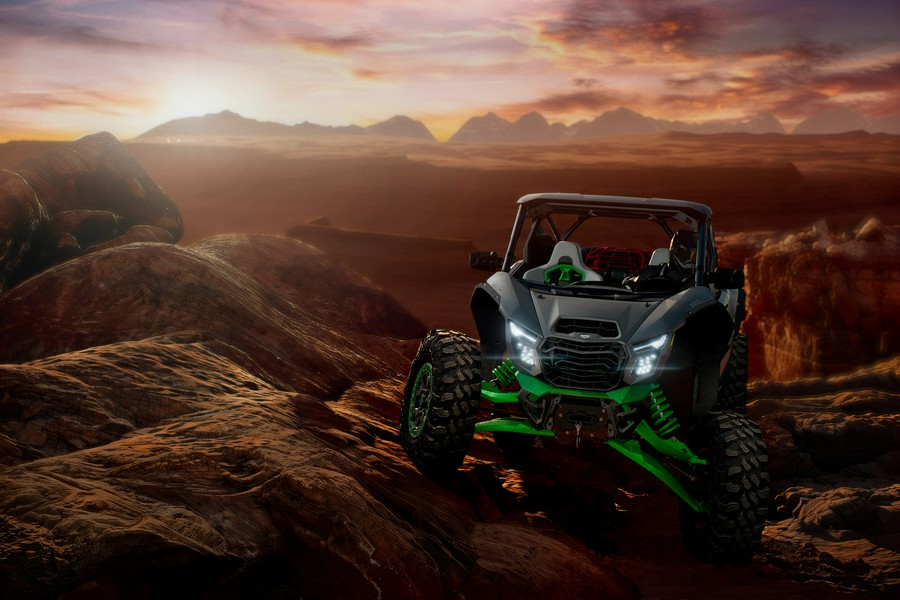 2027 Kawasaki TERYX H2 LIMITED eS Ice Gray/Flat Ebony
