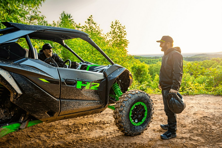 2027 Kawasaki TERYX H2 LIMITED eS Ice Gray/Flat Ebony