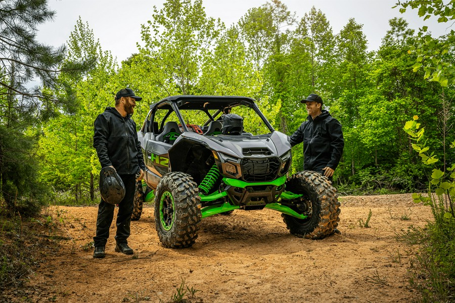 2027 Kawasaki TERYX H2 LIMITED eS Ice Gray/Flat Ebony