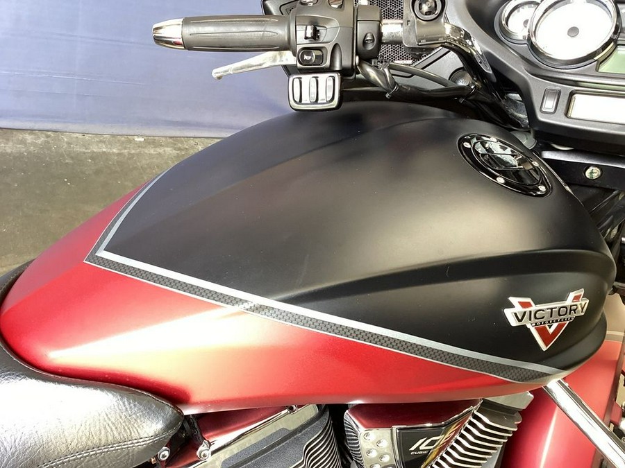 2015 Victory Motorcycles® Cross Country™ Two-Tone Suede Sunset Red over Black