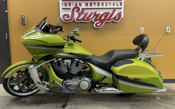 2015 Victory Motorcycles Magnum Plasma Lime With Silver