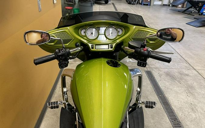 2015 Victory Motorcycles® Magnum™ Plasma Lime with Silver
