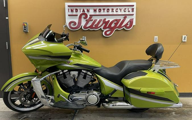 2015 Victory Motorcycles® Magnum™ Plasma Lime with Silver