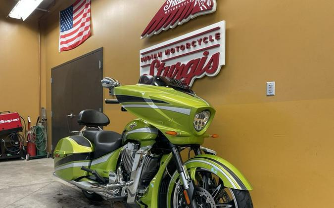 2015 Victory Motorcycles Magnum Plasma Lime With Silver