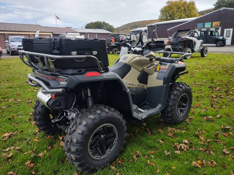 2026 CFMOTO CForce 1000 Overland - Tan - FREE 60" Plow!