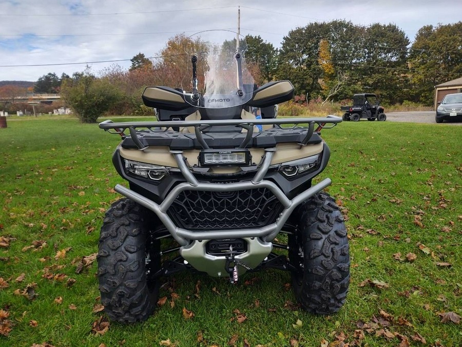 2026 CFMOTO CForce 1000 Overland - Tan - FREE 60" Plow!