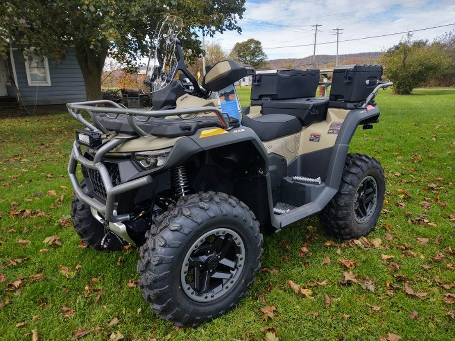 2026 CFMOTO CForce 1000 Overland - Tan - FREE 60" Plow!