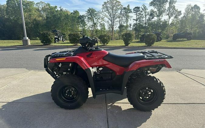2024 Honda Fourtrax Rubicon 4X4 Automatic Avenger Red