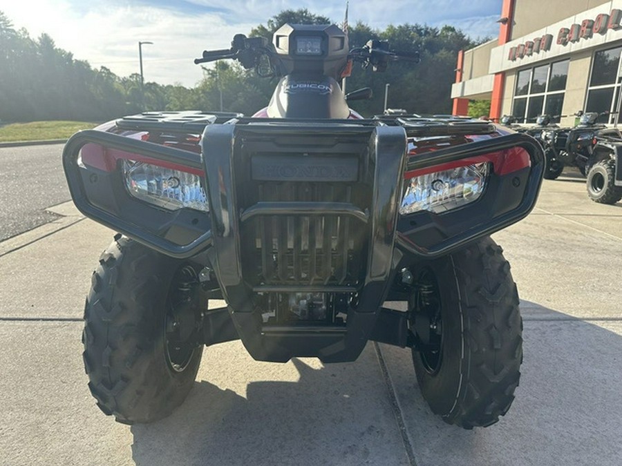 2024 Honda Fourtrax Rubicon 4X4 Automatic Avenger Red