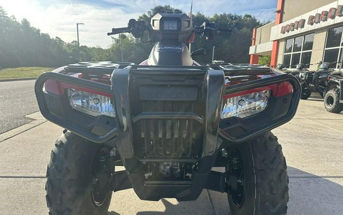 2024 Honda Fourtrax Rubicon 4X4 Automatic Avenger Red