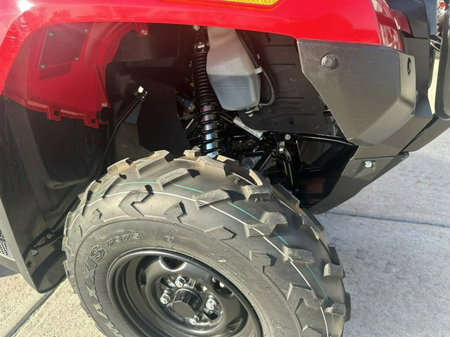 2024 Honda Fourtrax Rubicon 4X4 Automatic Avenger Red