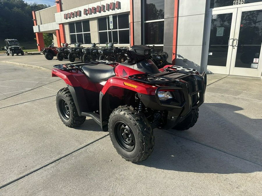 2024 Honda Fourtrax Rubicon 4X4 Automatic Avenger Red