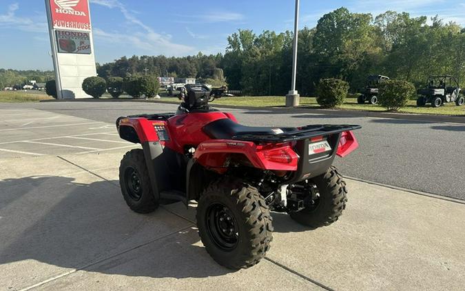2024 Honda Fourtrax Rubicon 4X4 Automatic Avenger Red