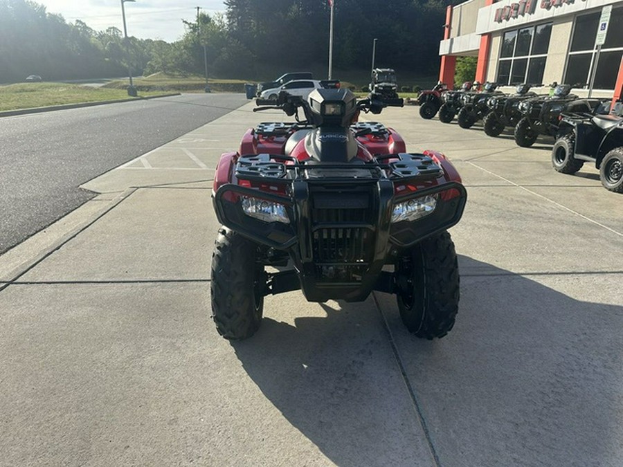 2024 Honda Fourtrax Rubicon 4X4 Automatic Avenger Red