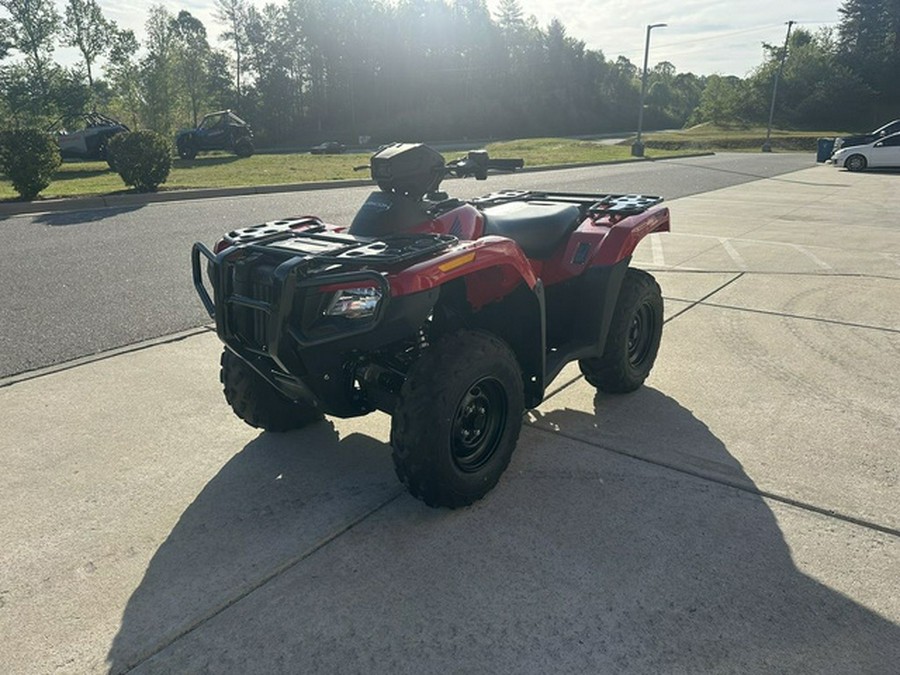 2024 Honda Fourtrax Rubicon 4X4 Automatic Avenger Red